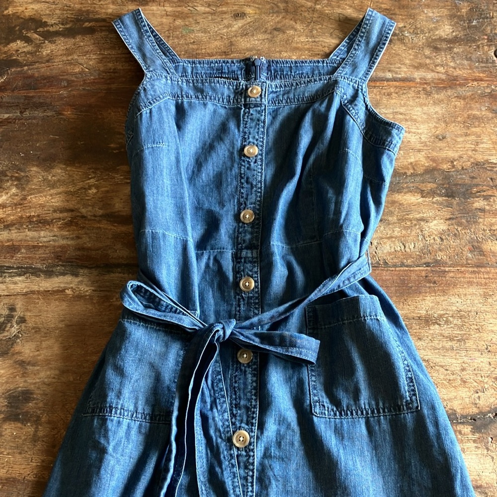 Talbots Blue Denim Dress